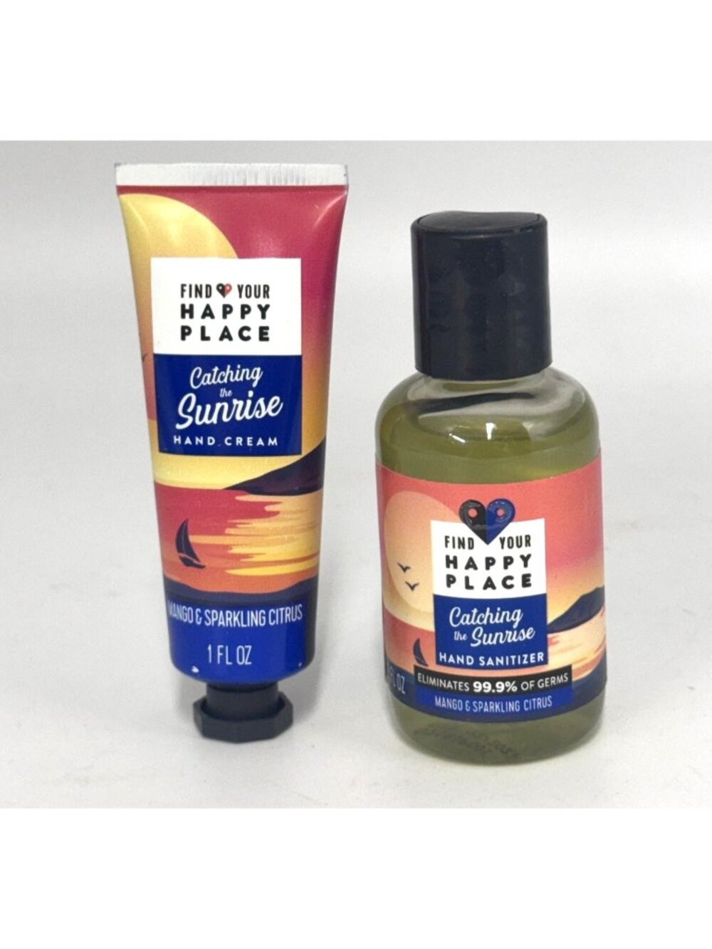 Find Your Happy Place Catching The Sunrise Mango  Sparkling Citrus Hand Cream Ha